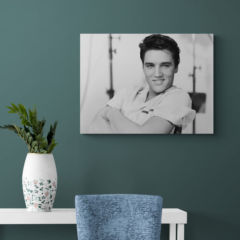 black and white elvis 0023
