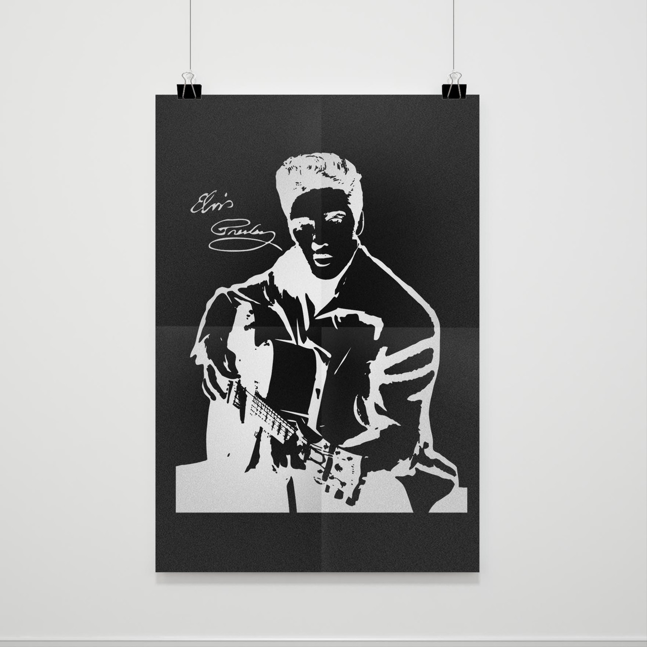 black and white elvis 0026