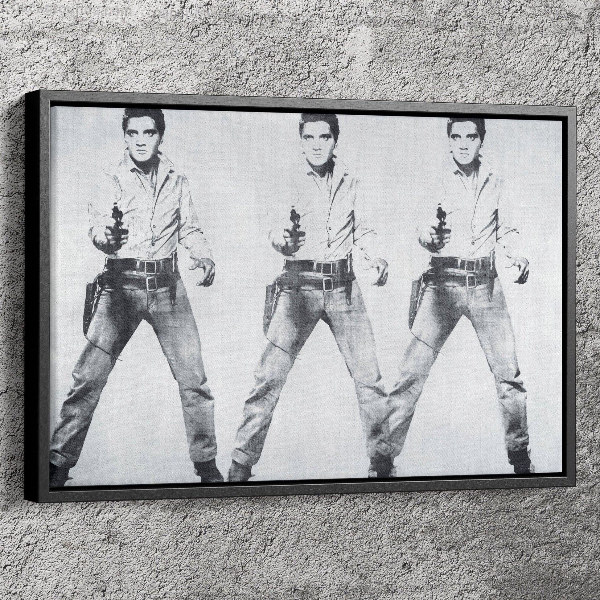 black and white elvis 0029