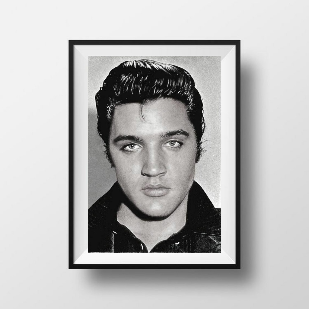 black and white elvis 0032
