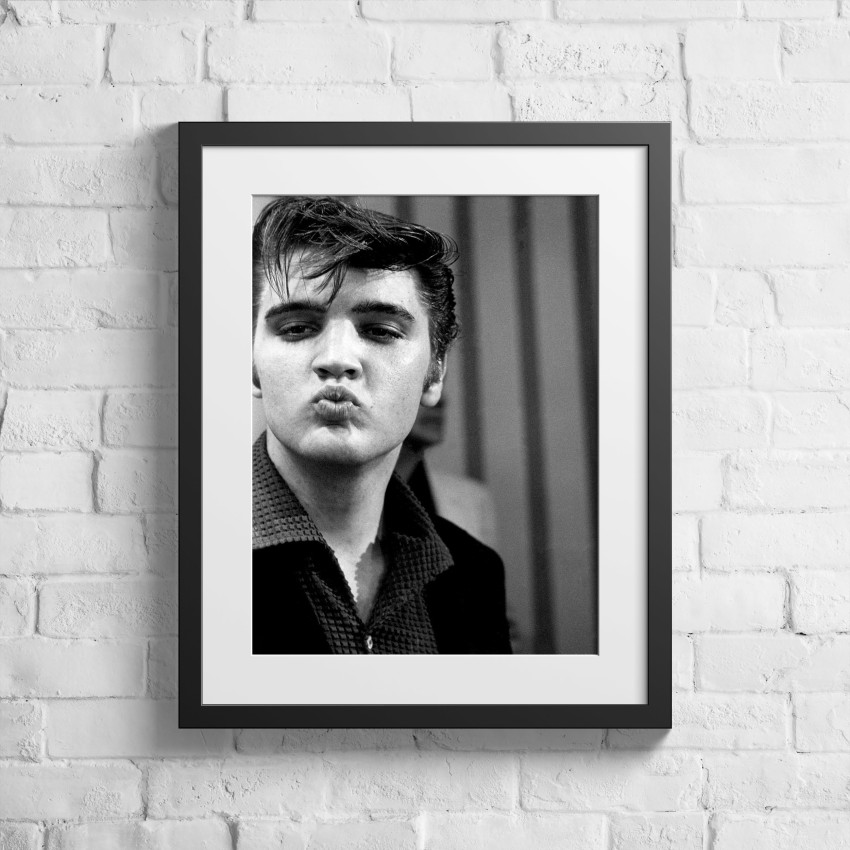 black and white elvis 0033