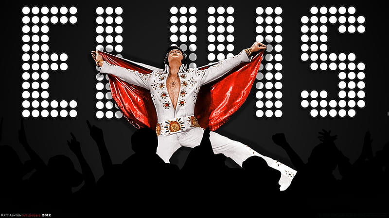 black and white elvis 0034