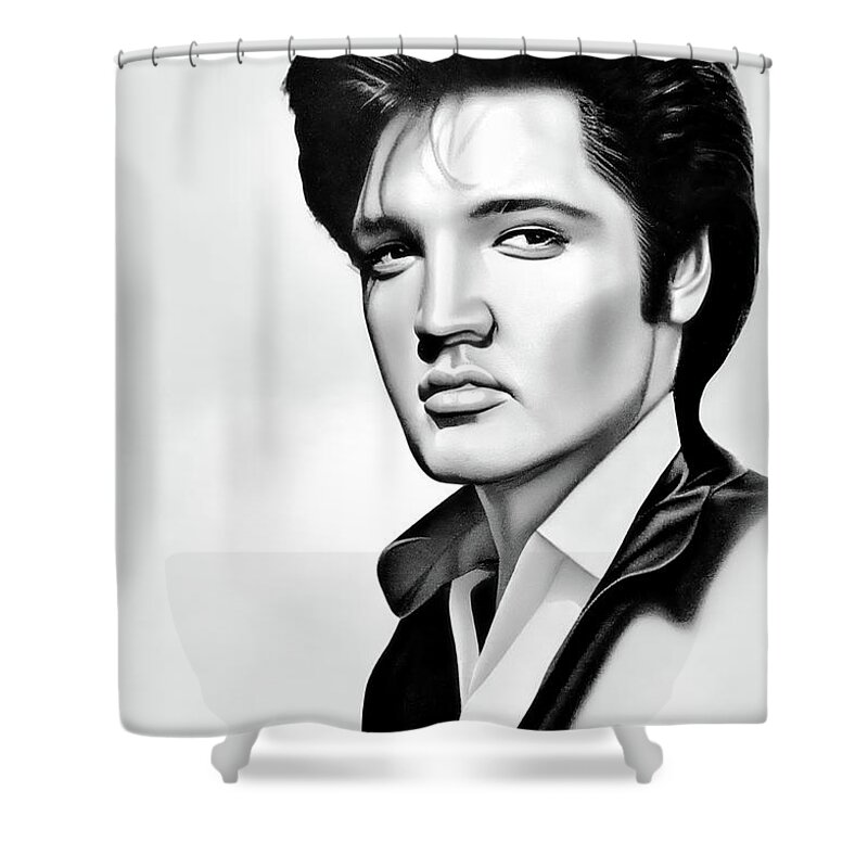 black and white elvis 0037