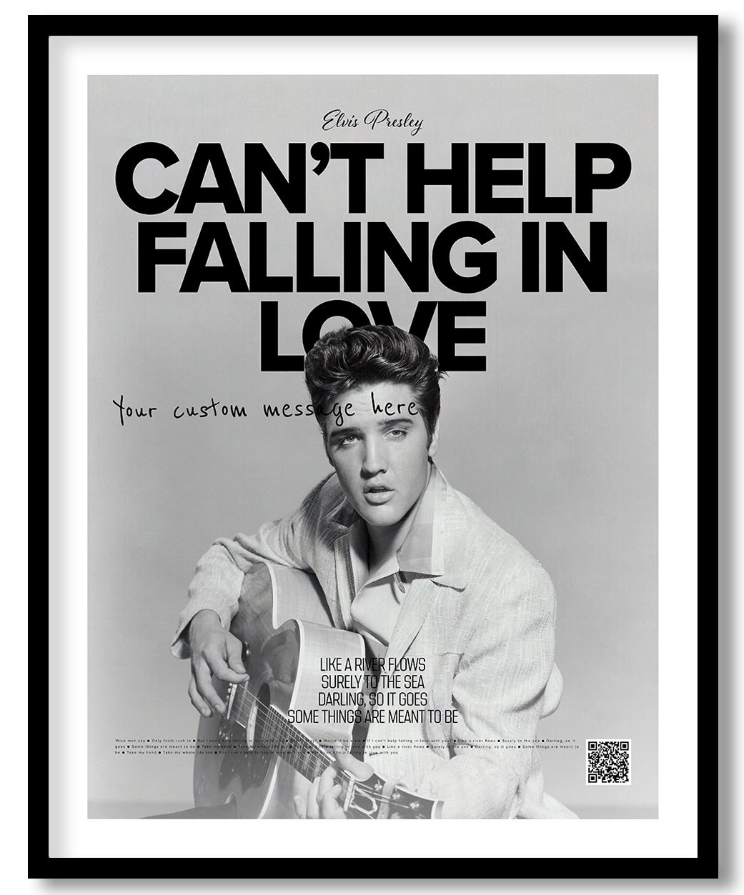 black and white elvis 0038