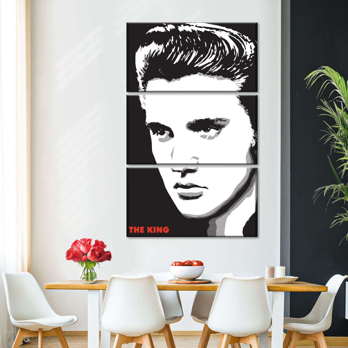 black and white elvis 0047