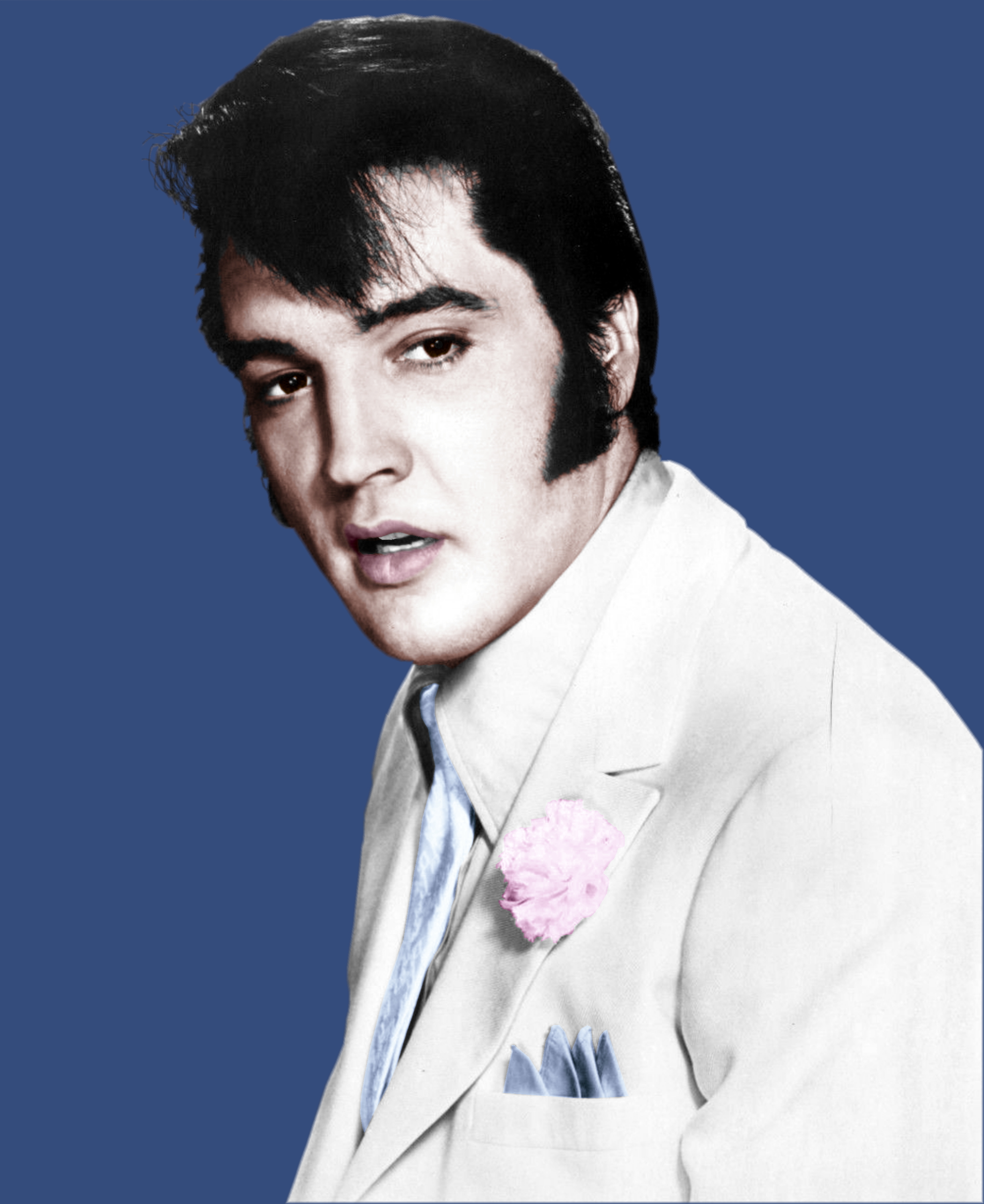 elvis images in color