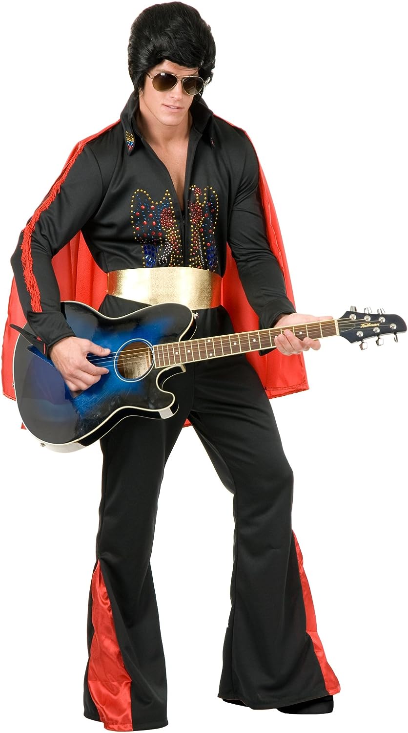 elvis in black suit 0023