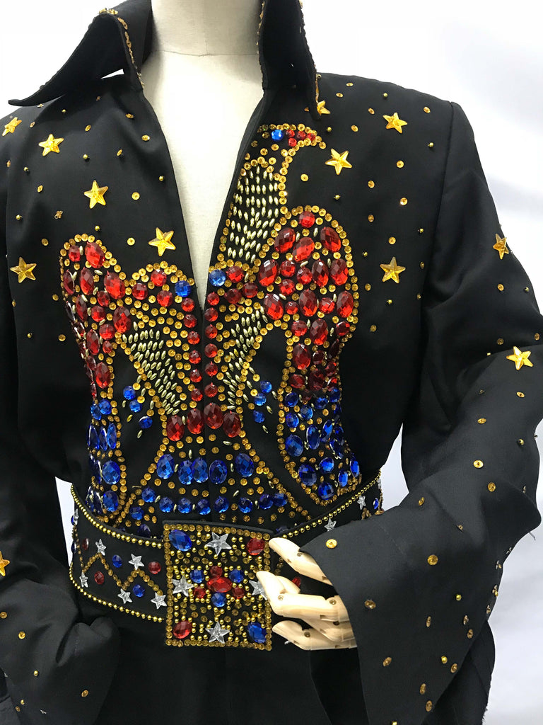 elvis in black suit 0048