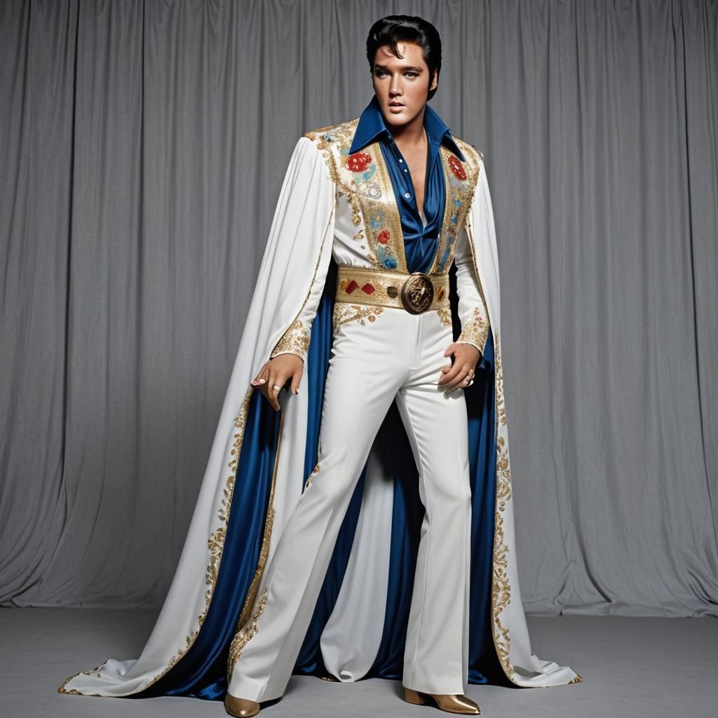 elvis in white jumpsuit 0043