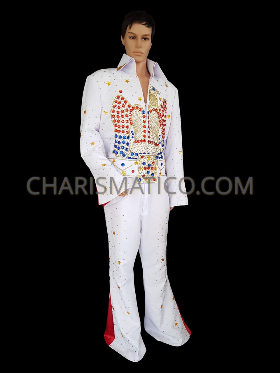elvis in white jumpsuit 0049