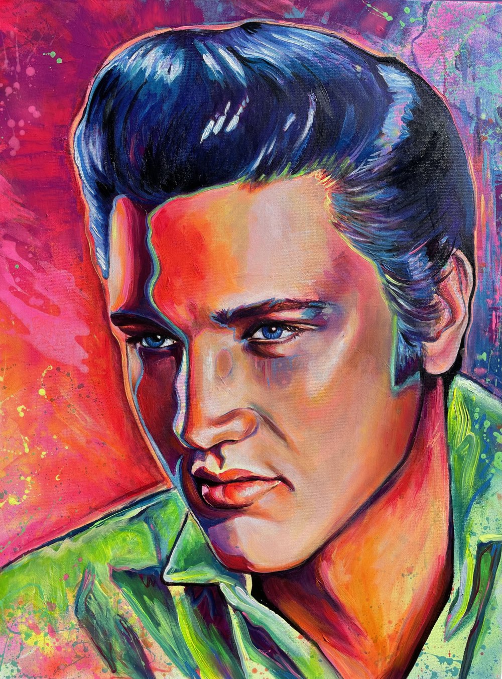 elvis portrait 0012