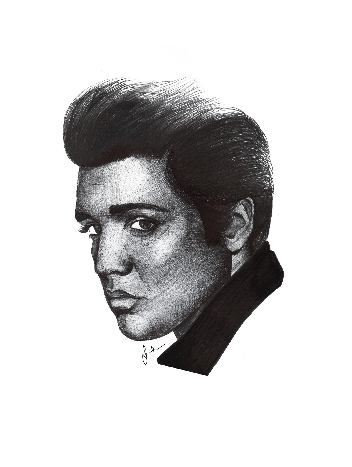 elvis portrait 0016