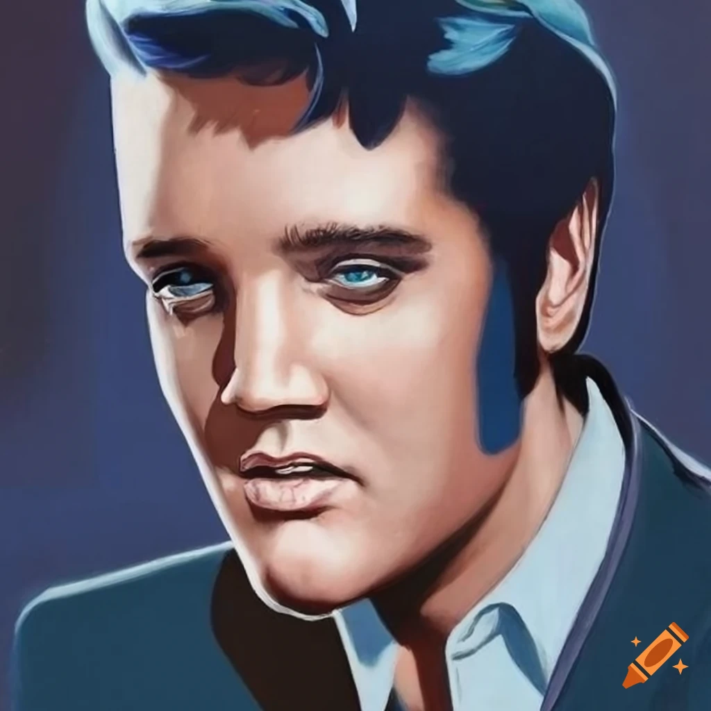 elvis portrait 0025