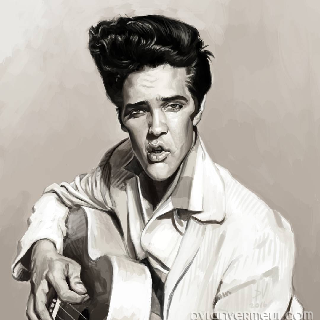 elvis portrait 0046