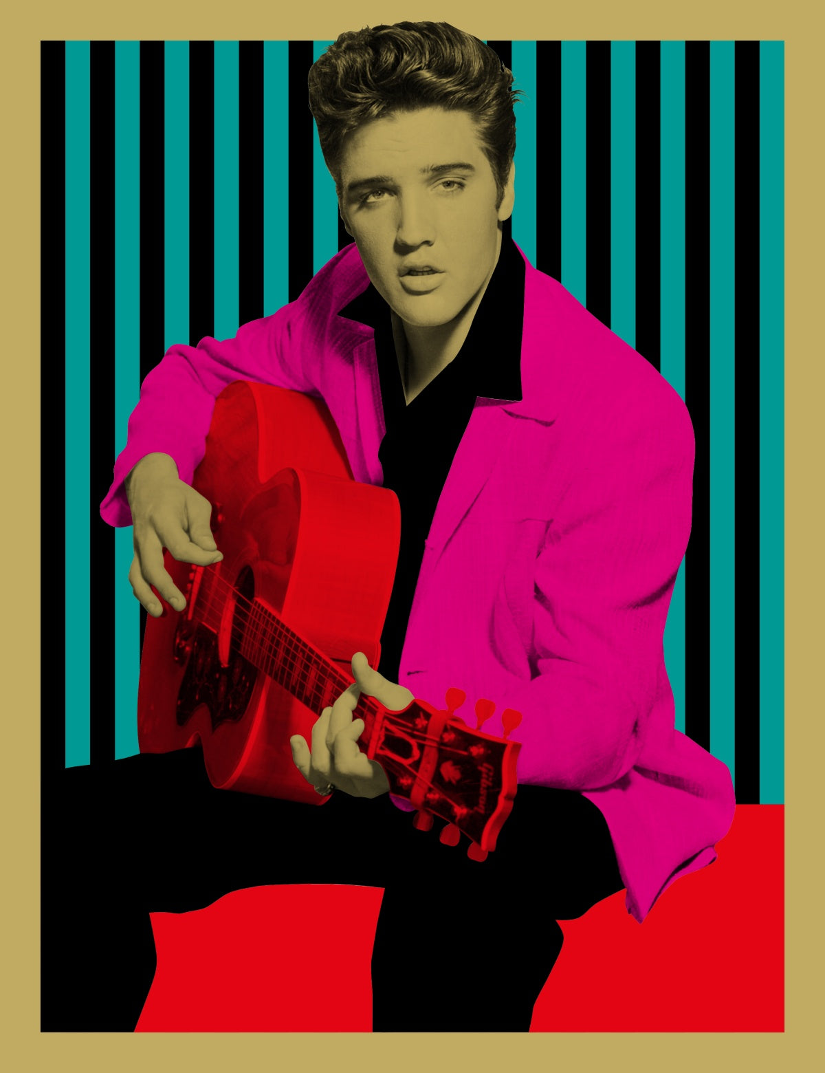 elvis presley in color 0016