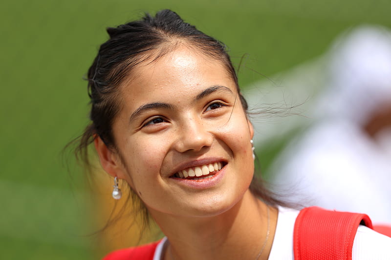 Emma Raducanu off-court.