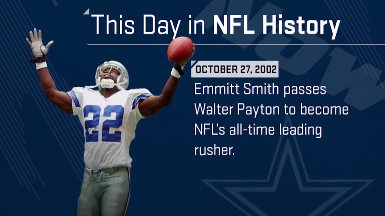 Emmitt Smith stats history
