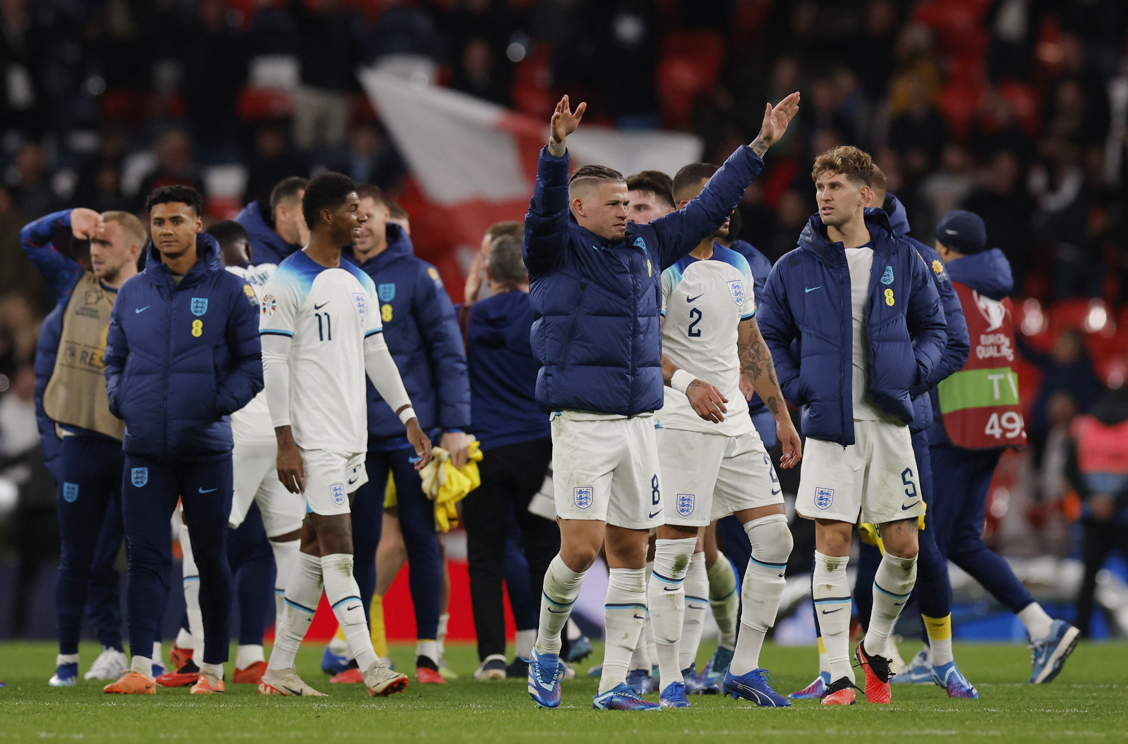 England Italy goal scorers