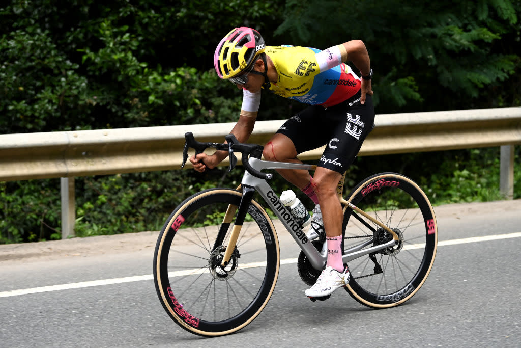 Enric Mas cycling performance