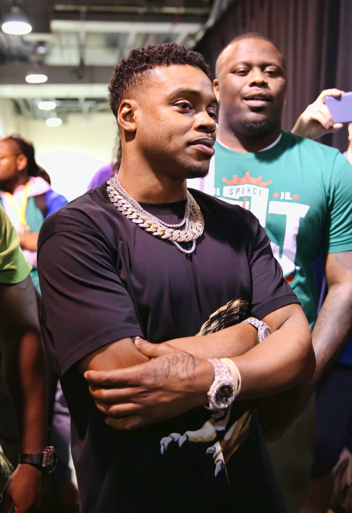 Errol Spence interviews
