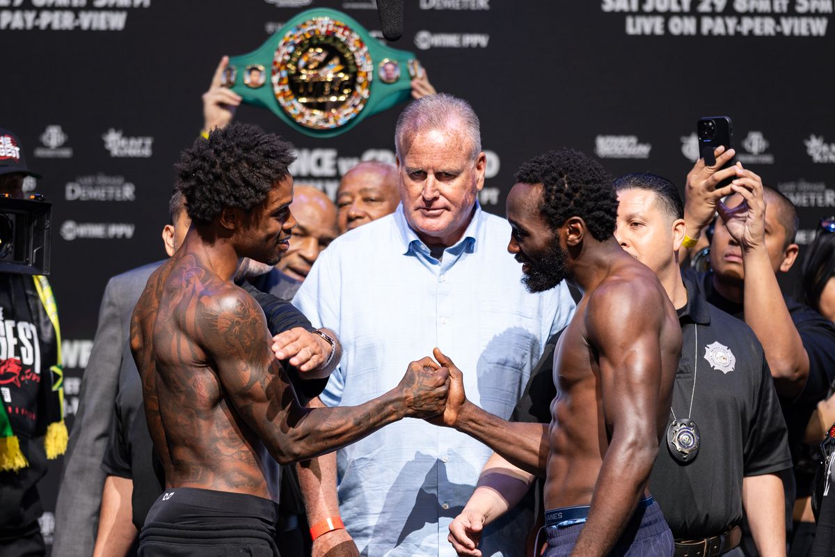 errol spence jr weigh in