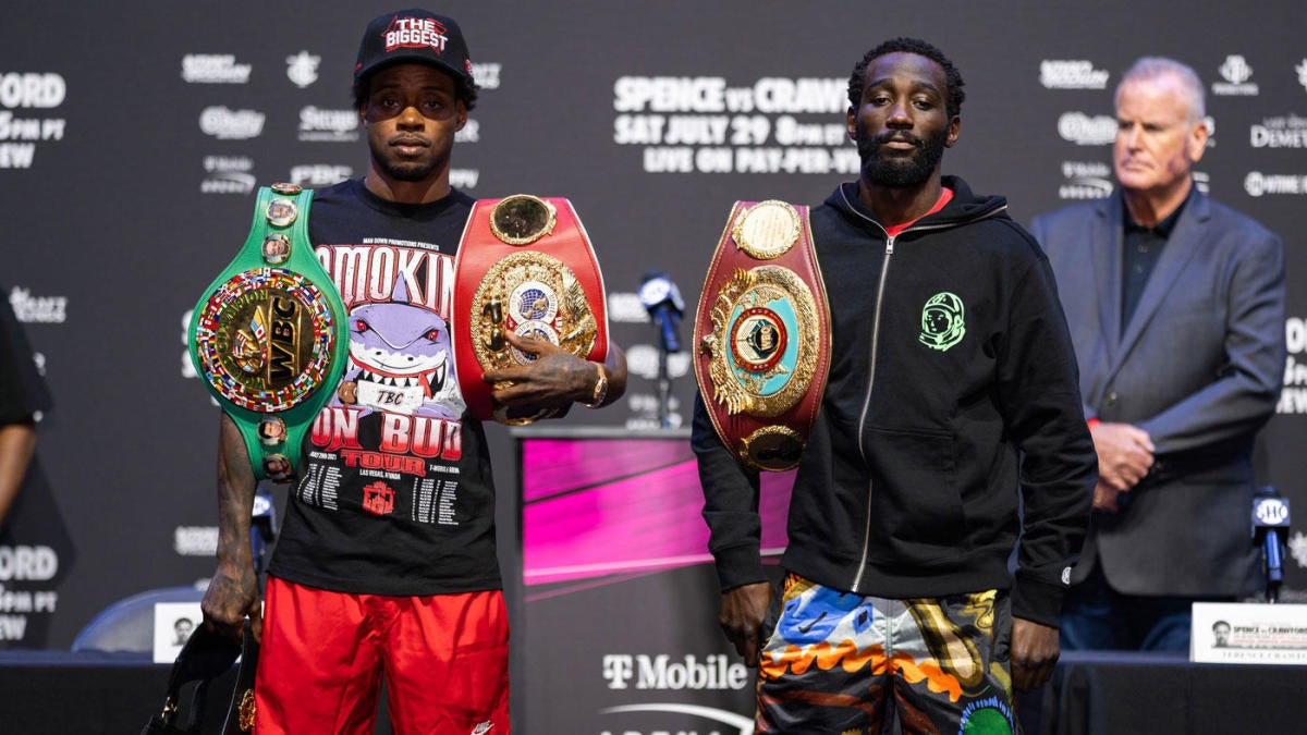 errol spence vs crawford weigh in