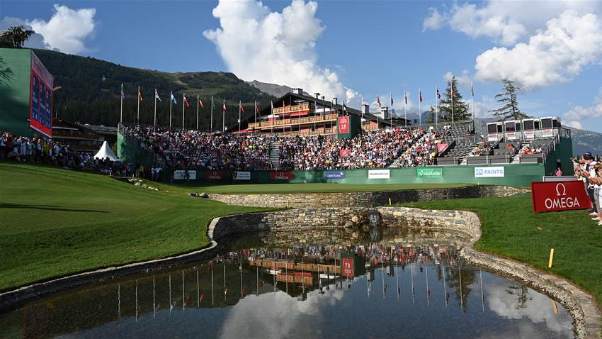 European Masters Golf live scores