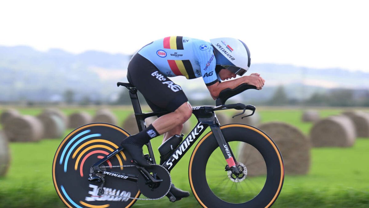 Evenepoel time trial analysis