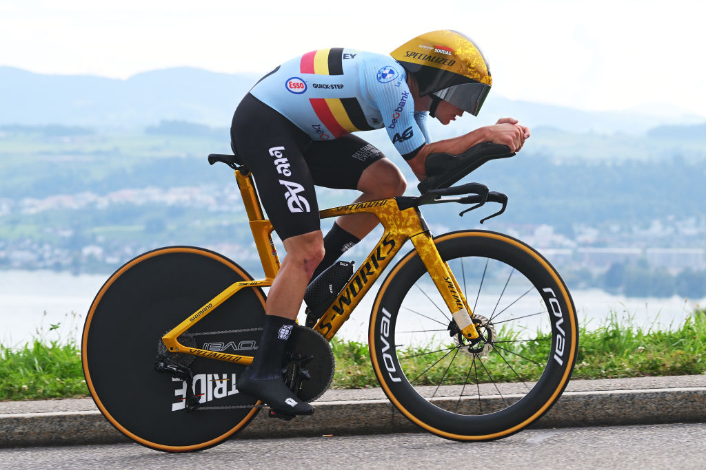 Evenepoel time trial highlights