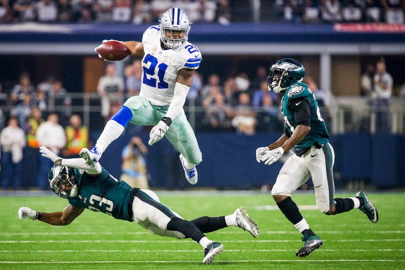 Ezekiel Elliott game preview Eagles
