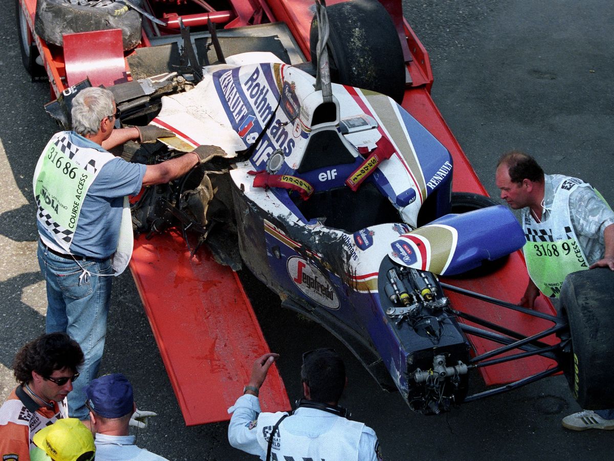 F1 legend Senna accident