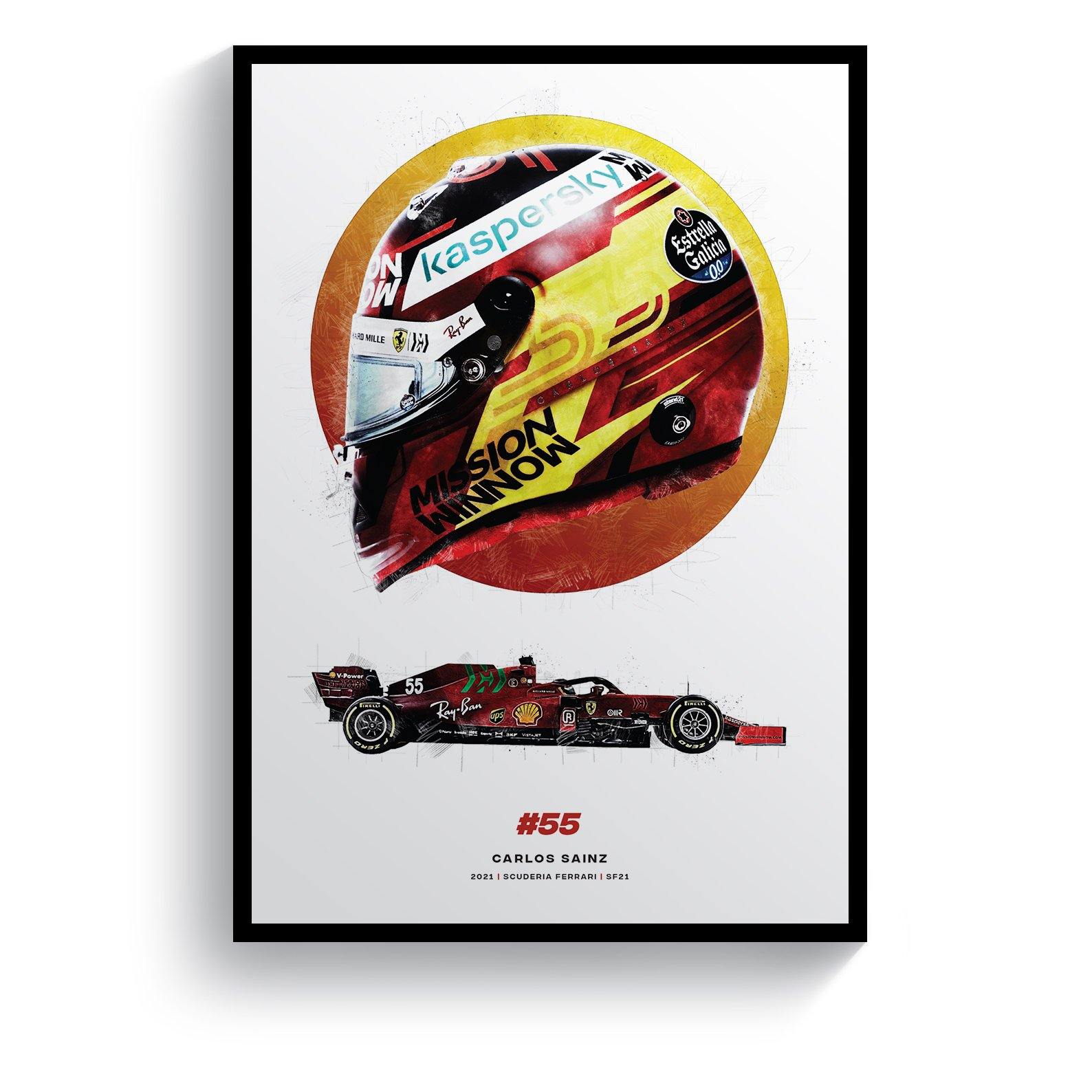 F1 memorabilia art