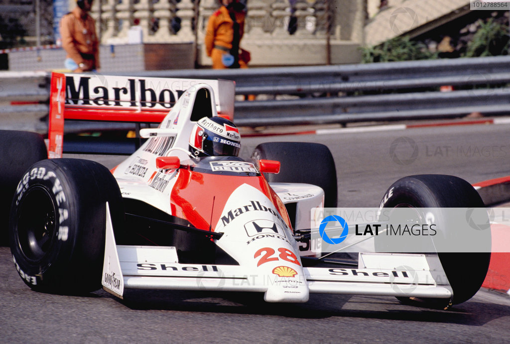 F1 Monaco 1990 highlights