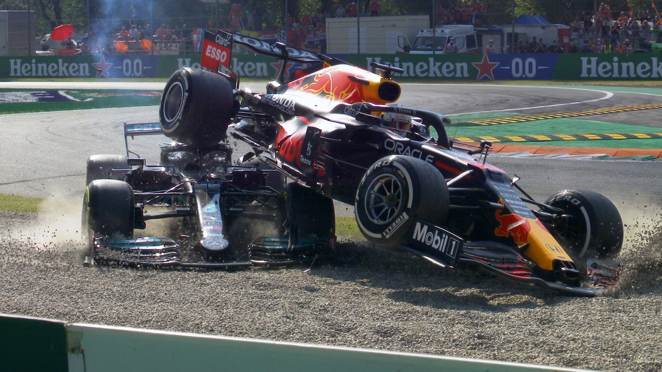 F1 Monza incident 2021