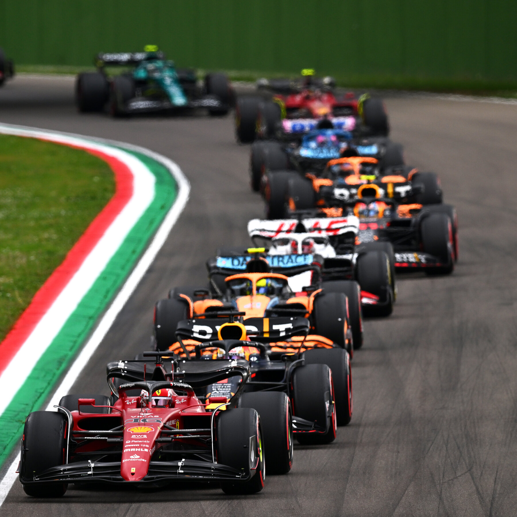 F1 team celebration photos