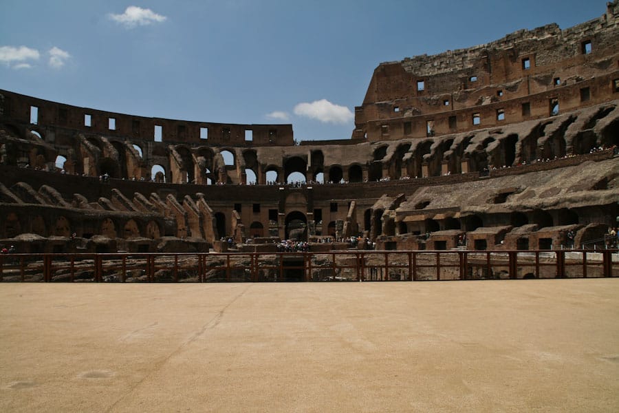 famous colosseum performances