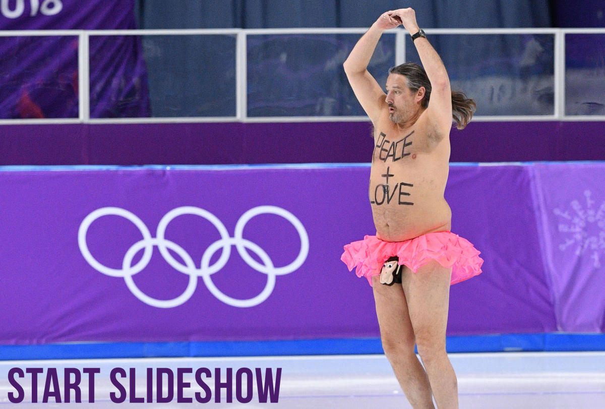 famous streaker athletes