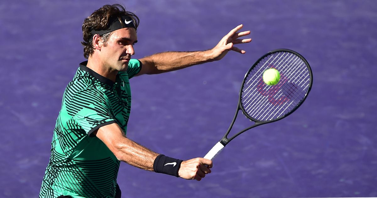 Federer backhand mastery