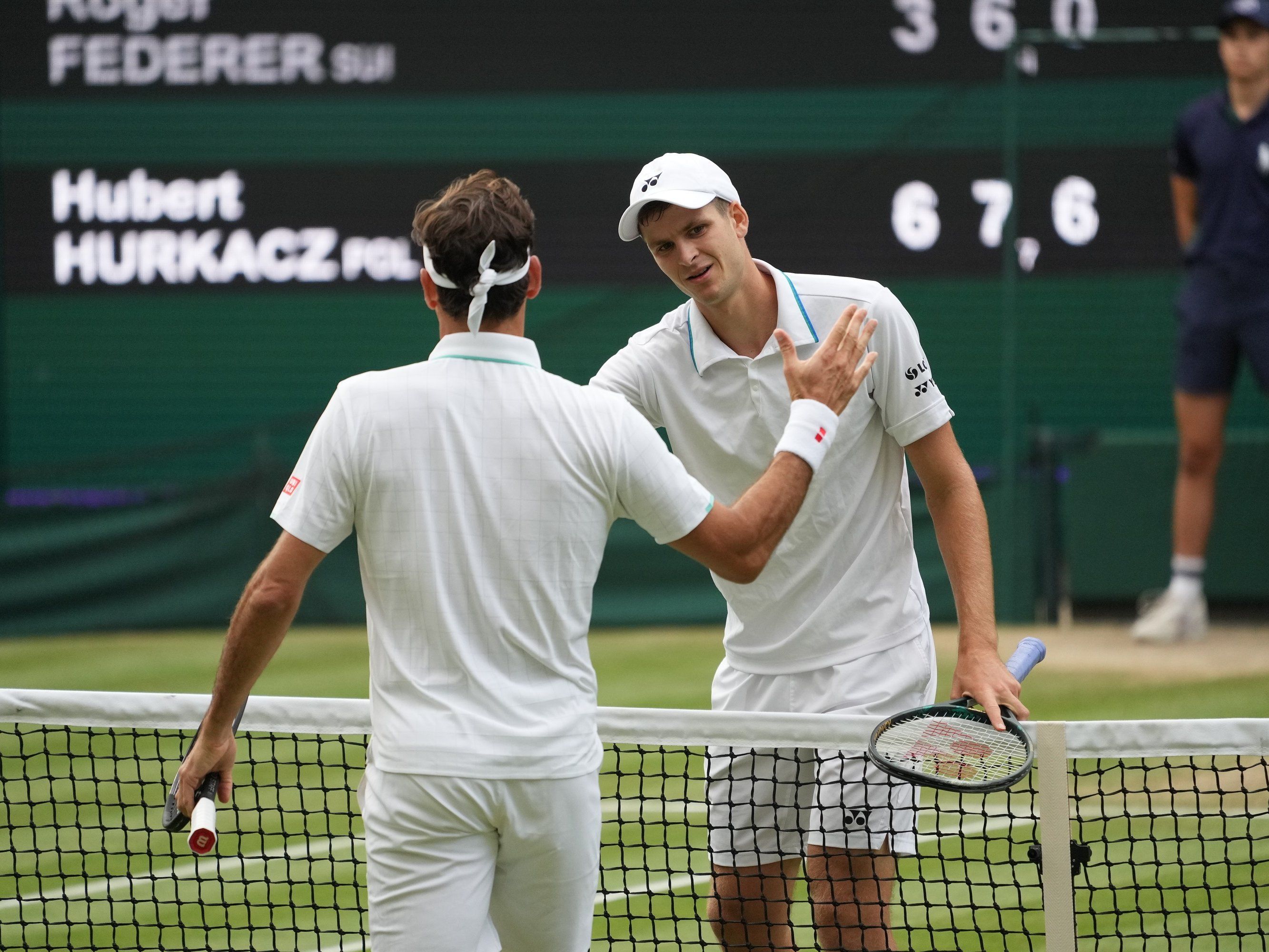 Federer Hurkacz match highlights