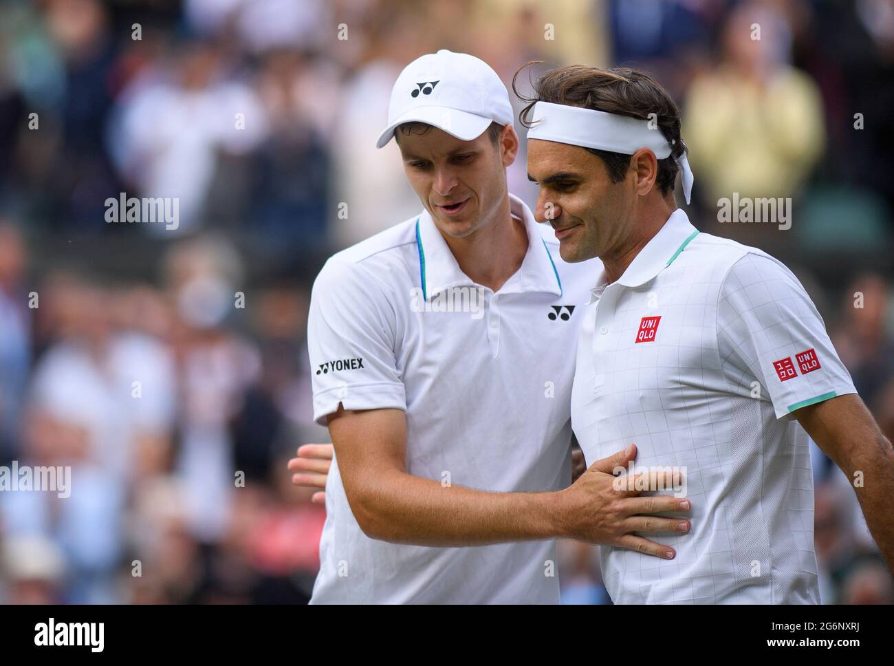 Federer Hurkacz Wimbledon performance