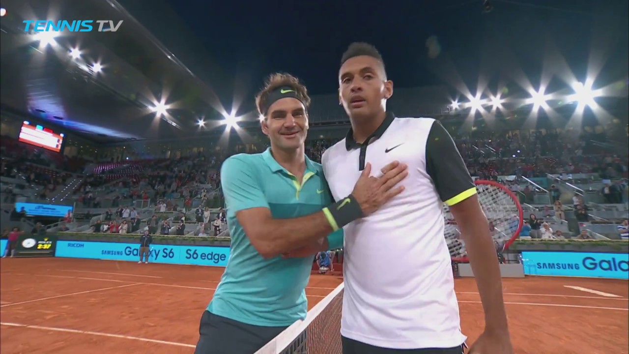 Federer Kyrgios highlights