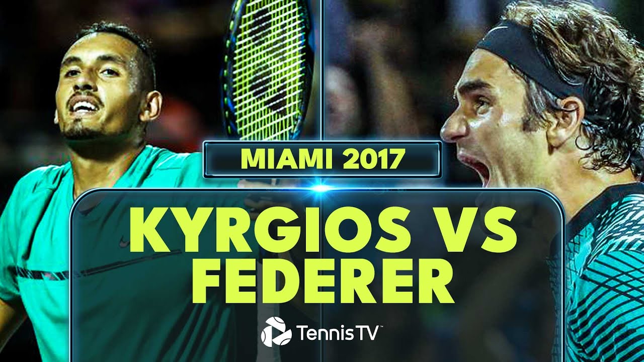 Federer Kyrgios rivalry