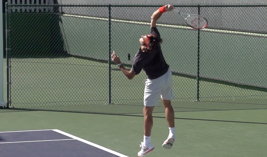 Federer serve comparison