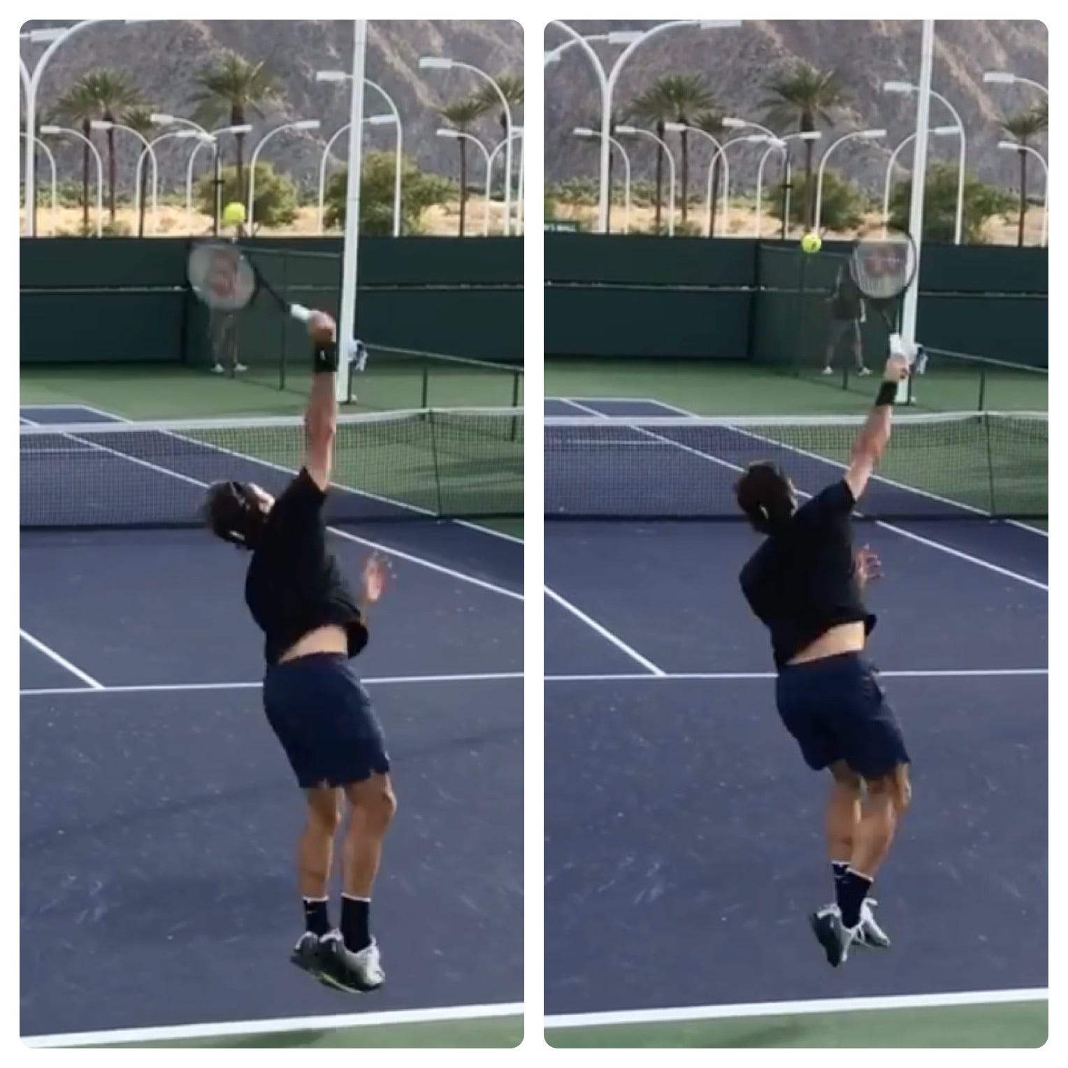 Federer serve speed