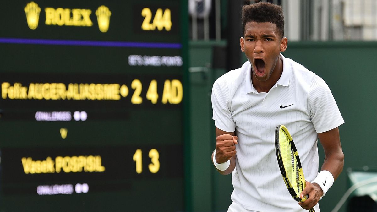 Felix Auger-Aliassime Wimbledon matches