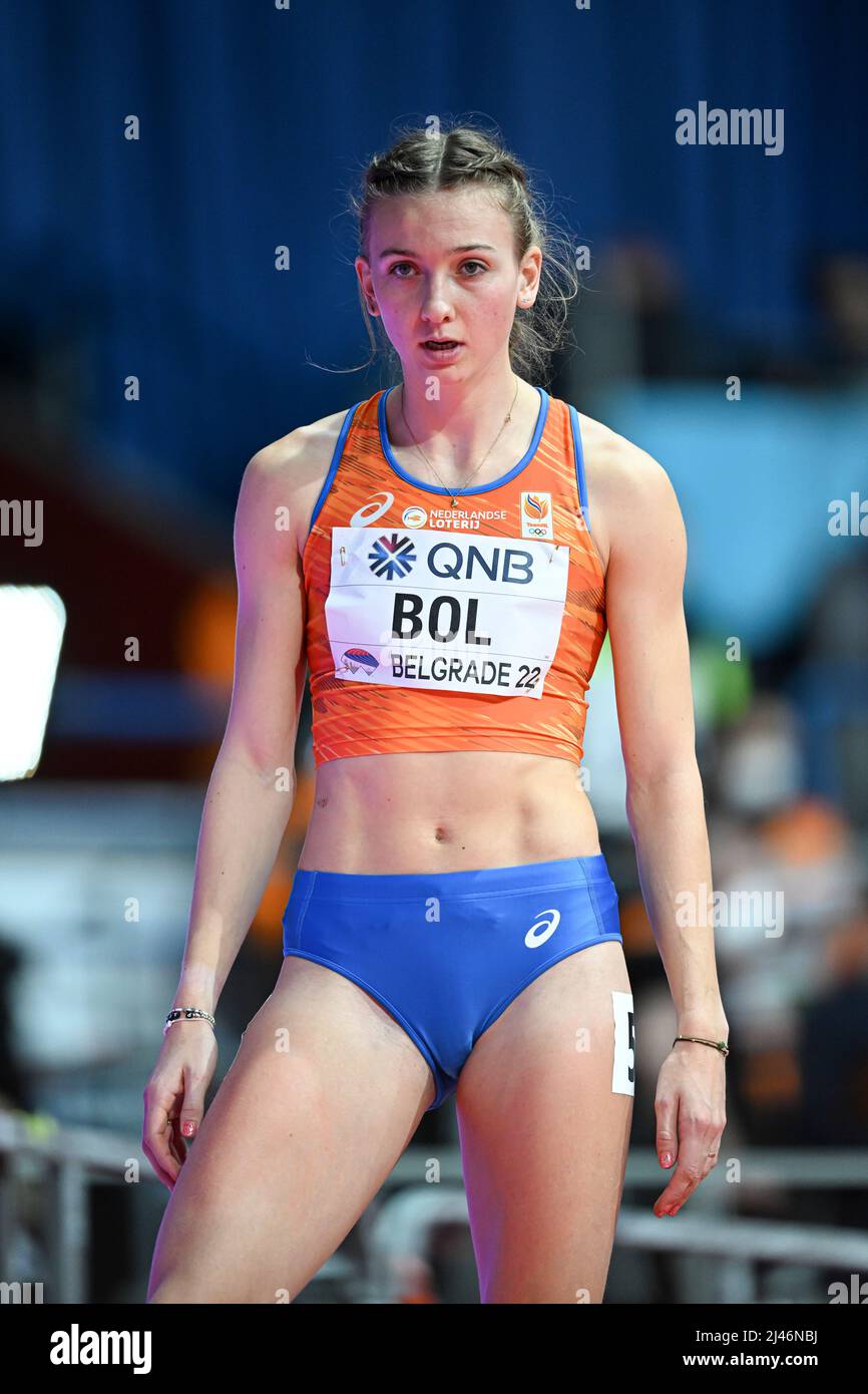 Femke Bol beach photos