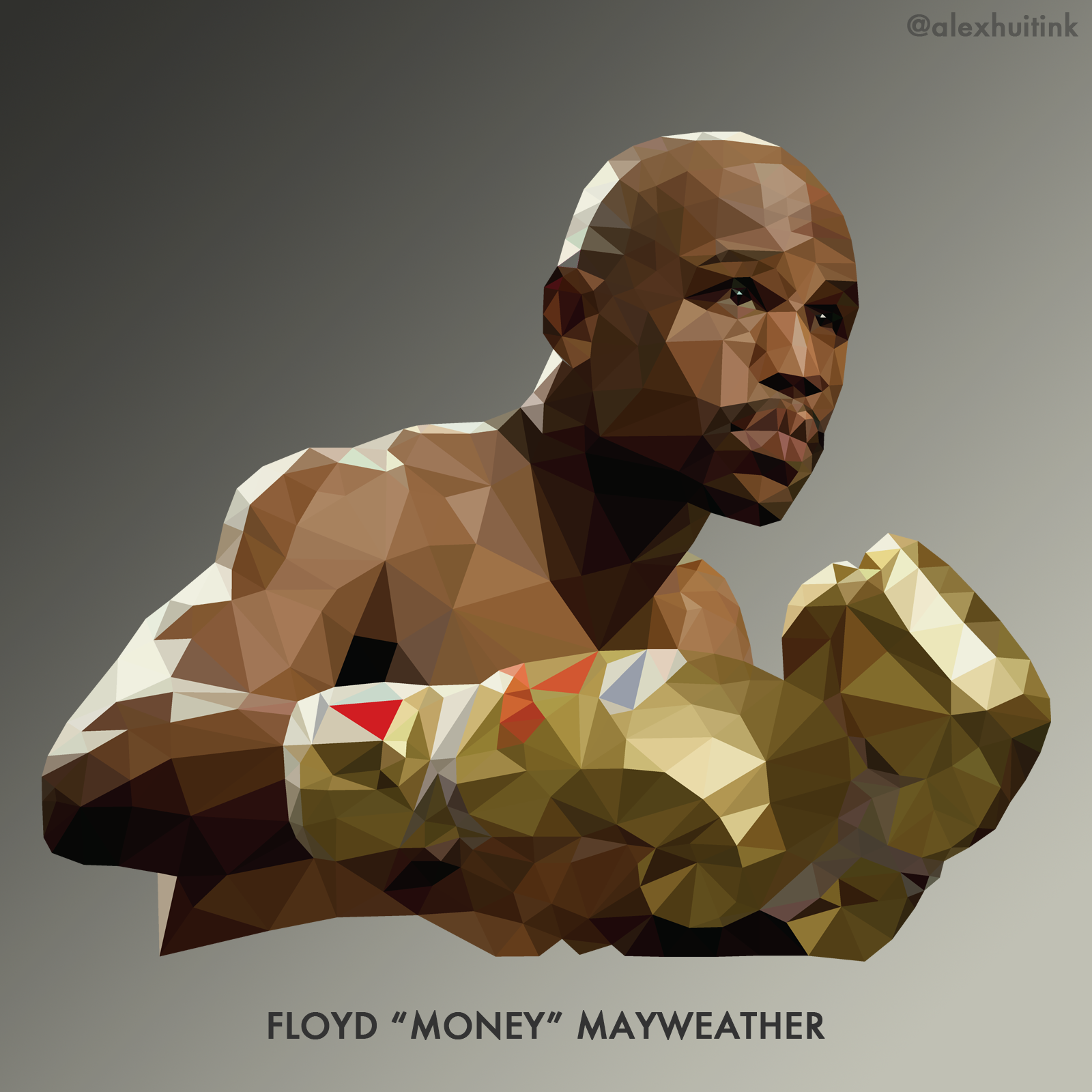 floyd mayweather portrait 0027