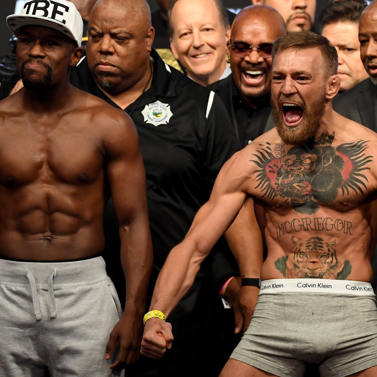 Floyd Mayweather weigh-in results