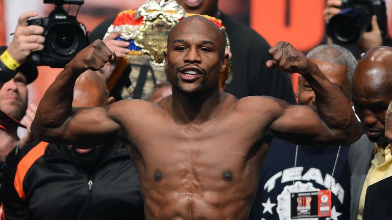 floyd mayweather weigh in 0022