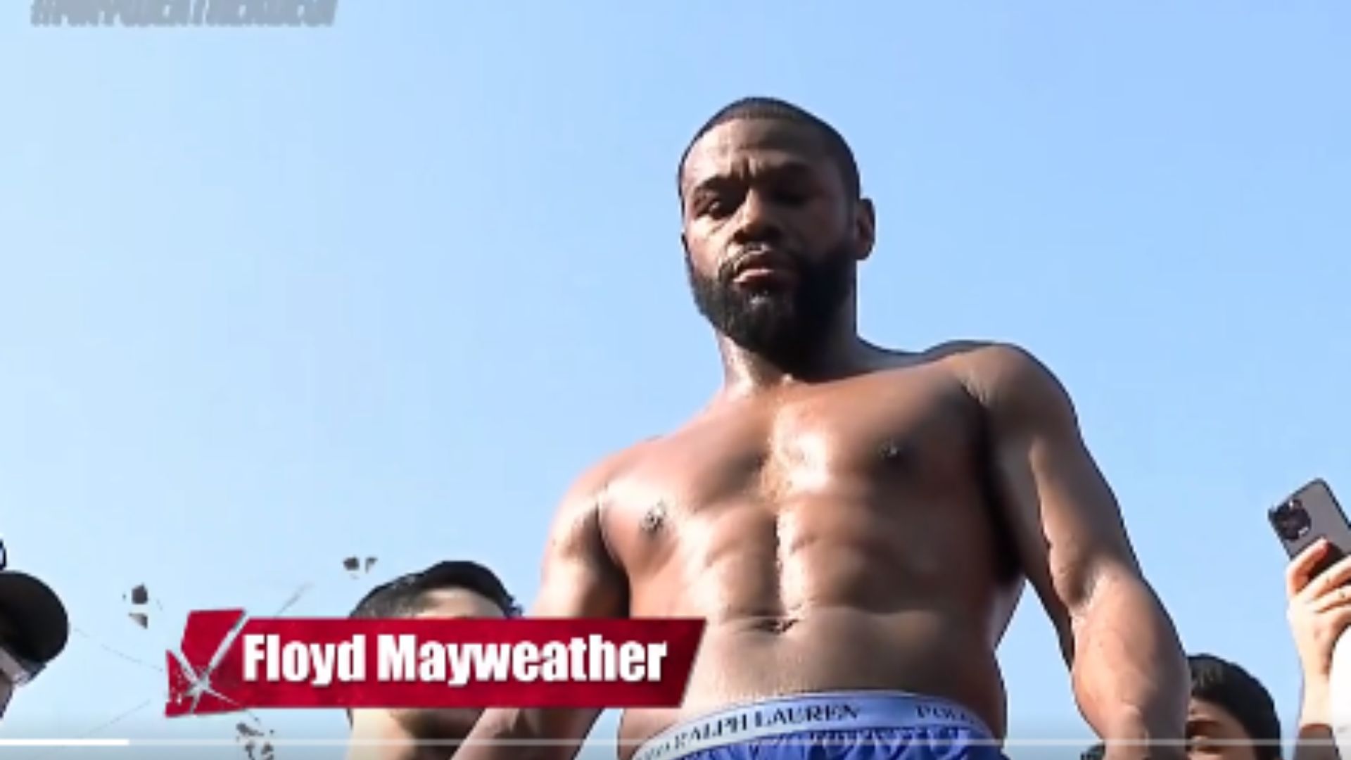 floyd mayweather weigh in 0039